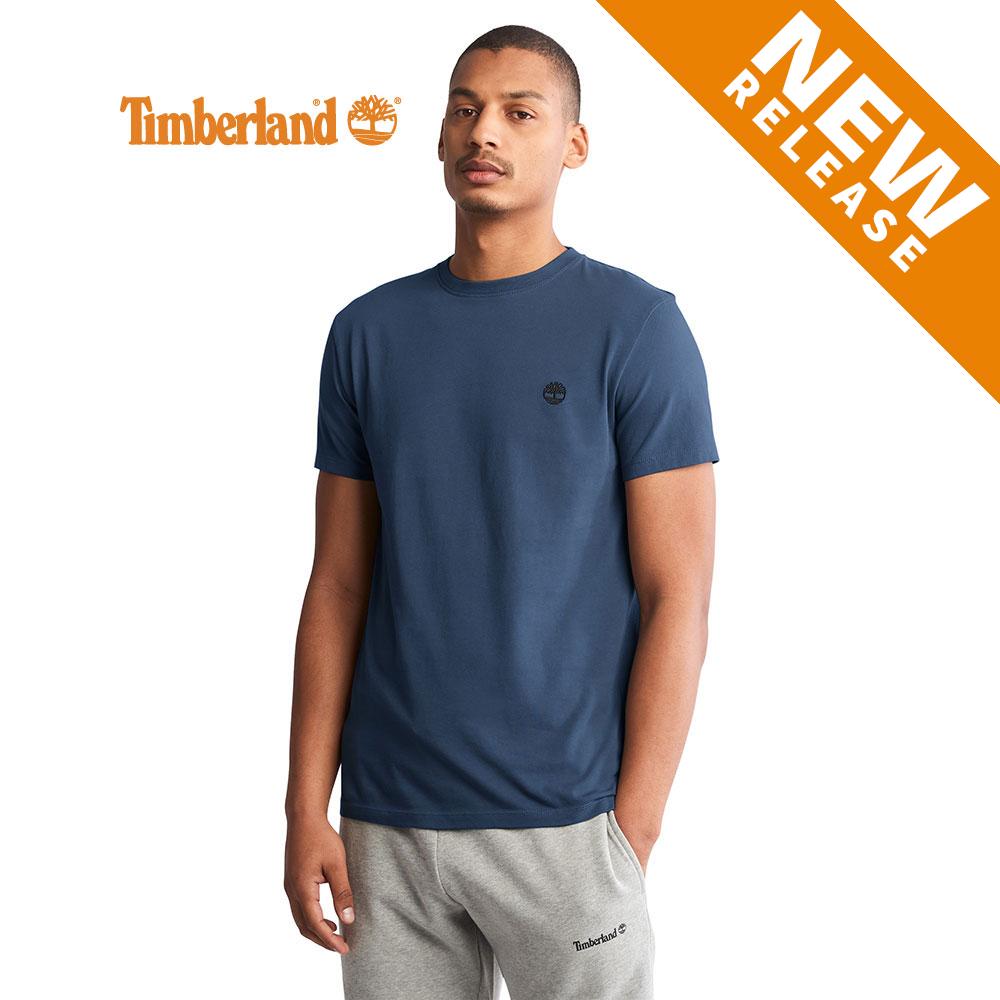 Timberland All Gender Dunstan River Short-Sleeve Slim Crew T-Shirt