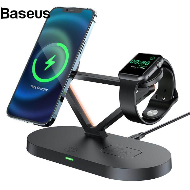 Baseus ACEFAST E9 Desktop Stand 3-in-1 Wireless Charging Holder for iPhone Apple Watch AirPods