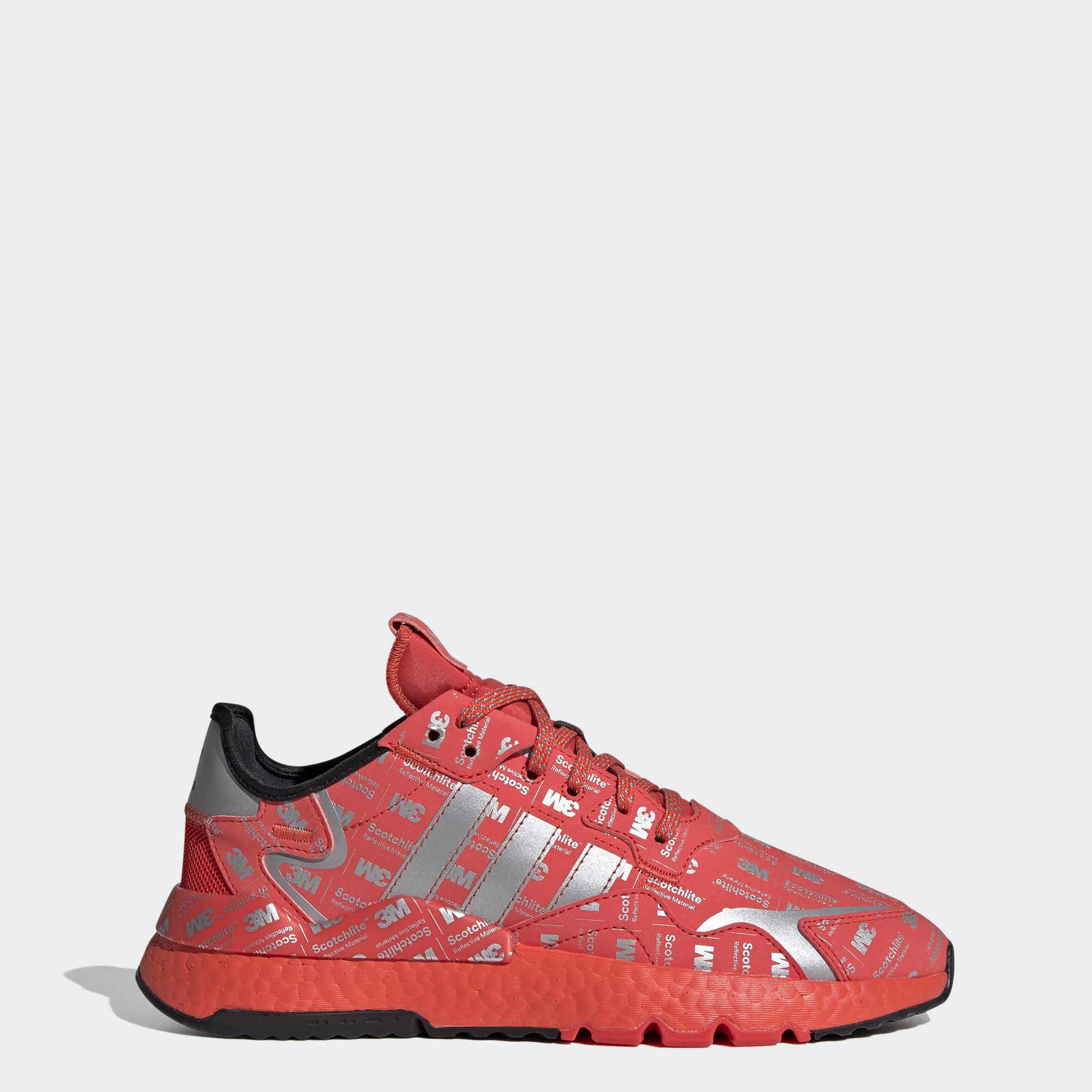 adidas ORIGINALS Nite Jogger Shoes Men red Sneaker FV3621